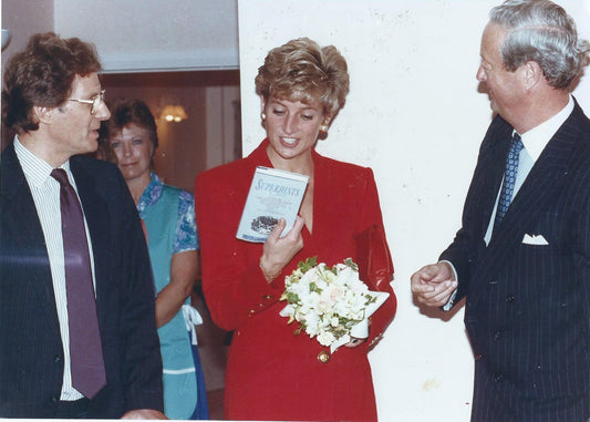 Princess Diana Visiting Katharine House Hospice. 1991.