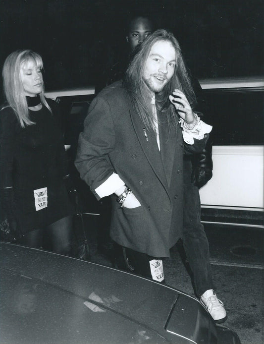 Axl Rose in Hollywood, 1990.